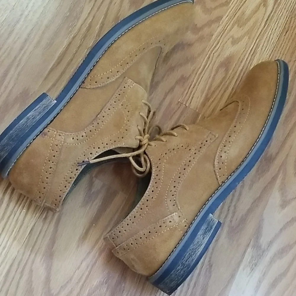 Bruno marc suede‎ oxford shoes 10